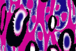 前卫艺术感的服装印花设计素材