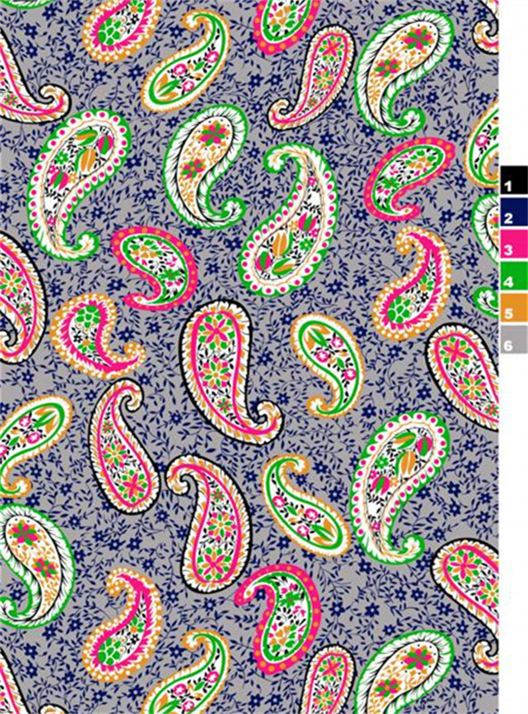 复古民族风面料印花素材 服装印花设计灵感