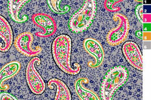 复古民族风面料印花素材 服装印花设计灵感