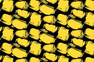 高质感黄色编织纹理服装印花素材