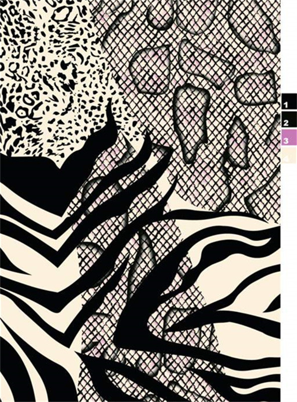 时尚抽象风面料印花素材 服装印花设计灵感