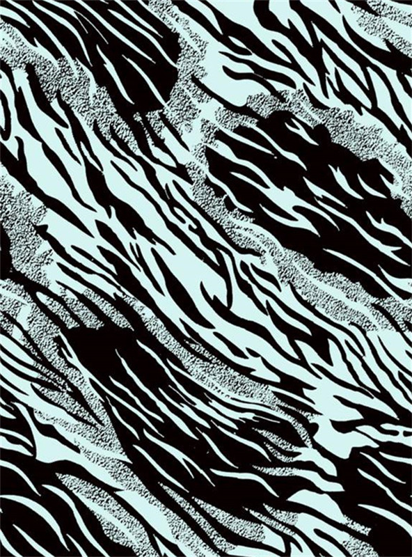 时尚斑马纹面料印花素材 潮流服装印花设计灵感