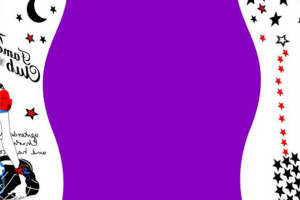 紫色星空铆钉潮流面料印花素材