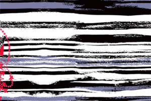 抽象条纹艺术面料印花素材 时尚服装印花设计灵感