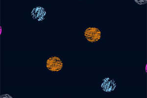 艺术感线条球体服装印花设计素材