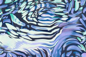 抽象蓝紫流动纹理 时尚面料印花设计素材