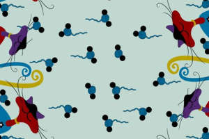 童趣卡通风格面料印花 创意服装印花设计素材