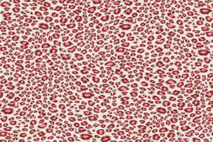 时尚粉色豹纹面料印花素材 服装印花设计灵感