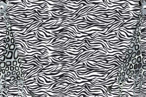 潮流斑马纹长颈鹿面料印花设计素材