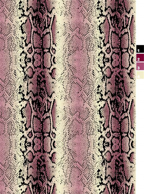 复古蛇纹面料印花 | 时尚服装印花素材推荐