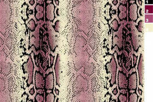 复古蛇纹面料印花 | 时尚服装印花素材推荐