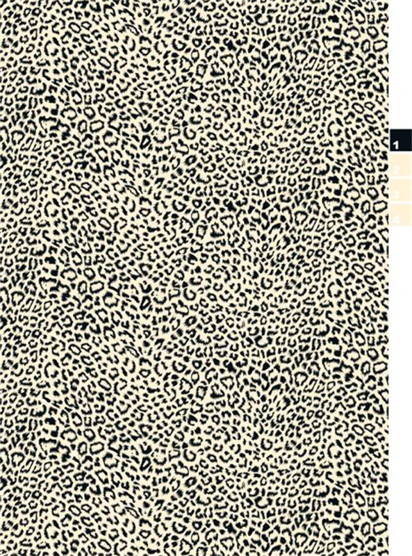经典豹纹面料印花素材,打造个性服装印花设计