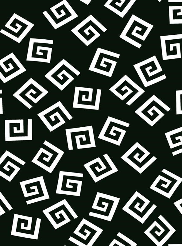 经典几何回纹服装印花素材,时尚百搭设计