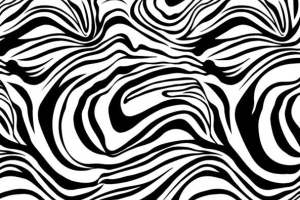 高端面料印花推荐 抽象波浪纹服装图案素材