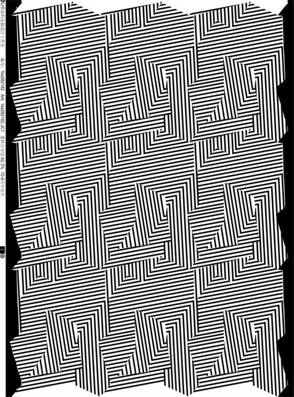 时尚几何纹理面料印花素材 服装印花设计灵感