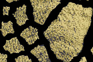 复古龟裂纹理面料印花素材 时尚服装印花设计灵感