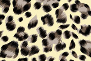 手绘质感豹纹面料印花素材 服装印花设计灵感