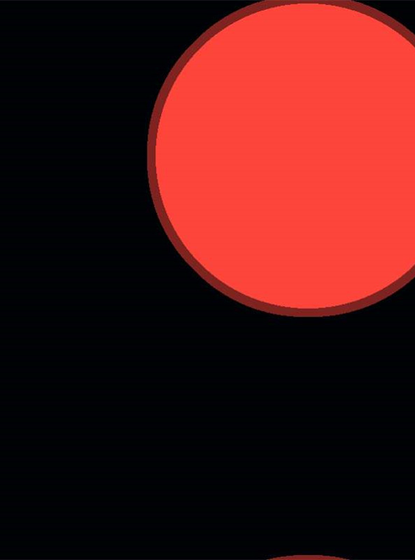 极简红黑几何圆点 时尚面料印花素材推荐