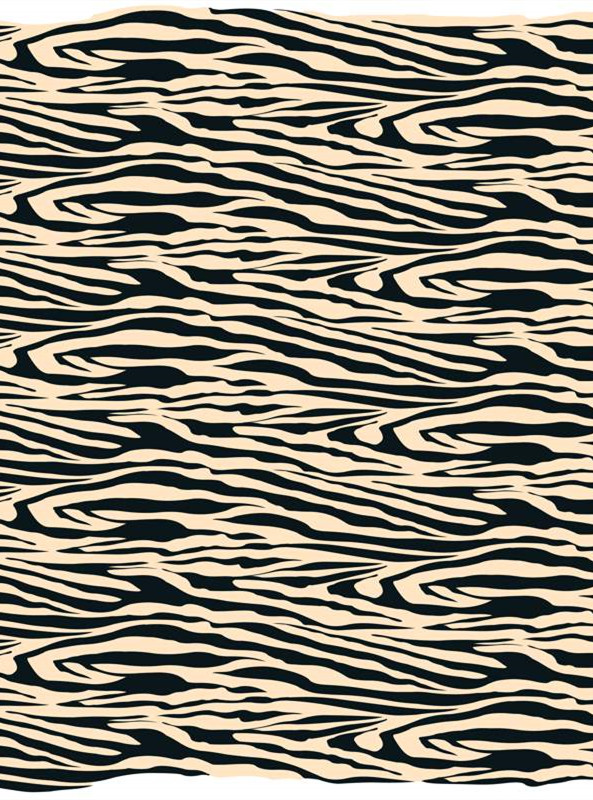 时尚斑马纹面料印花素材 适用于服装设计的经典纹理