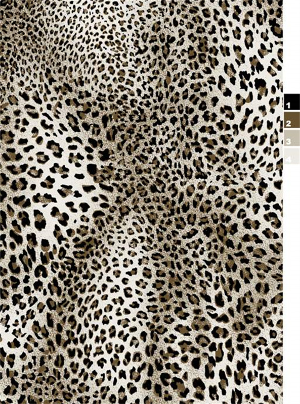 经典豹纹面料印花素材 时尚服装印花设计灵感