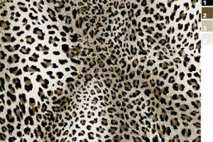 经典豹纹面料印花素材 时尚服装印花设计灵感