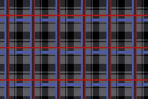 经典红蓝格纹面料印花素材，秋冬服装首选