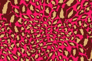 时尚豹纹面料印花素材，打造个性服装印花设计