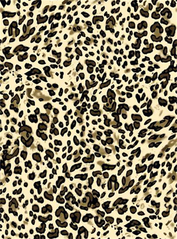 经典豹纹面料印花素材 时尚野性服装印花设计灵感