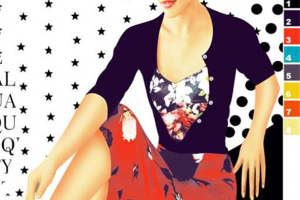 复古波点花卉服装印花素材，时尚面料设计灵感