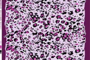 时尚豹纹面料印花素材 服装印花设计灵感