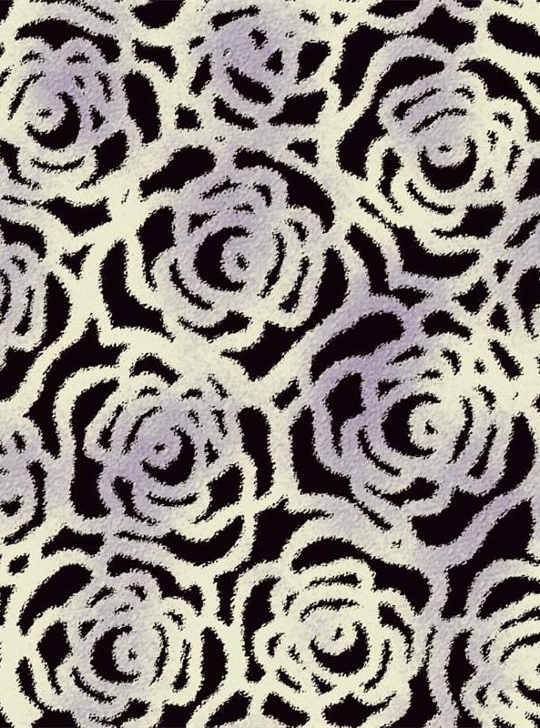 复古玫瑰纹理面料印花 服装印花素材推荐