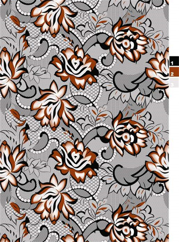 复古花卉面料印花素材 时尚服装印花设计灵感