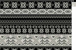 经典民族风面料印花素材，适用于秋冬服装印花设计