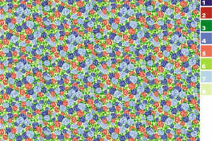 清新小碎花面料印花 夏季服装印花设计素材推荐