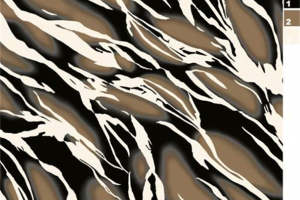 动感斑马纹面料印花素材 服装印花设计灵感