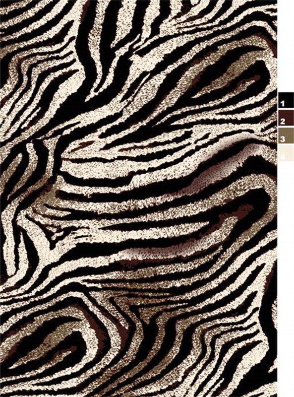 时尚斑马纹面料印花素材 服装印花设计灵感