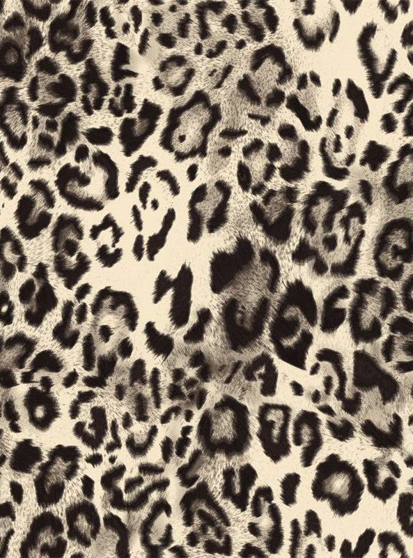 复古豹纹纹理面料印花素材 时尚服装印花设计
