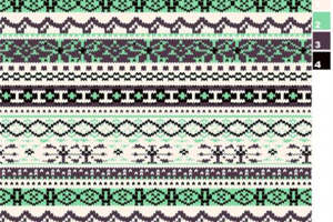 民族风几何条纹面料印花素材 服装印花设计灵感