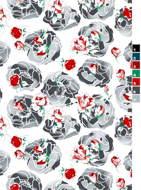 时尚花卉面料印花素材 服装印花设计灵感