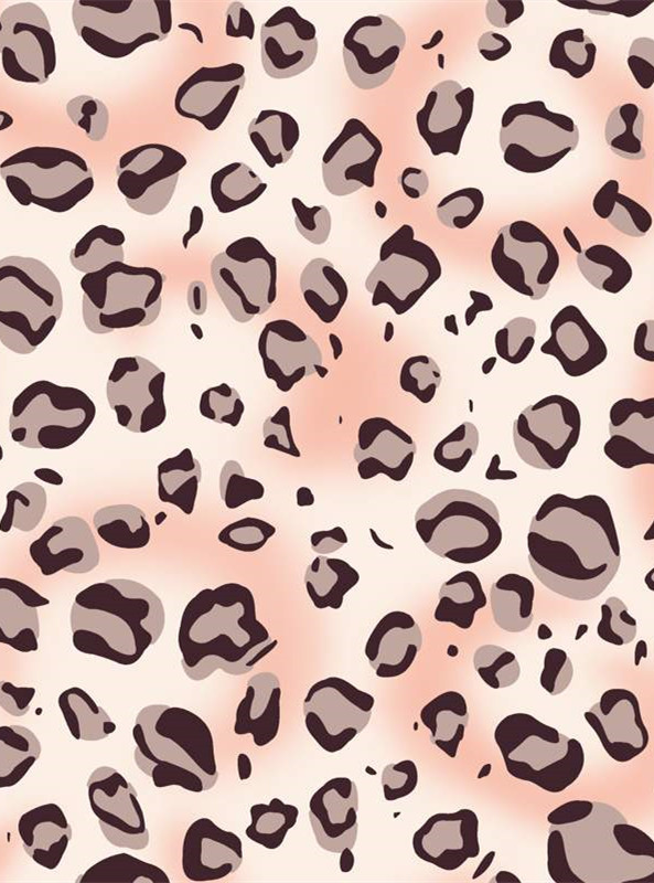 复古豹纹面料印花素材 时尚服装印花设计灵感