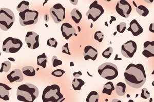 复古豹纹面料印花素材 时尚服装印花设计灵感