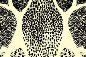 复古蛇纹面料印花素材 时尚服装印花设计灵感