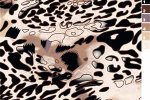 时尚豹纹面料印花素材 服装印花设计灵感