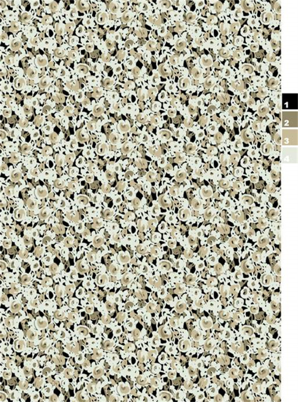 复古花卉面料印花素材 时尚服装印花设计灵感