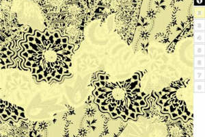 复古风面料印花素材 服装印花设计灵感