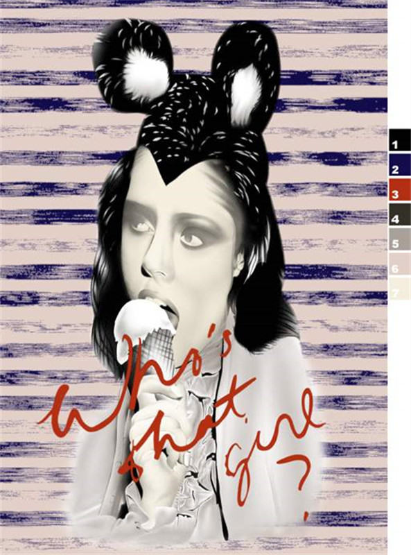 复古潮流风面料印花设计,独特艺术服装印花素材推荐