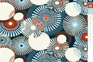 复古几何风面料印花素材 | 时尚服装印花设计