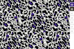 时尚豹纹面料印花 高端服装印花设计素材