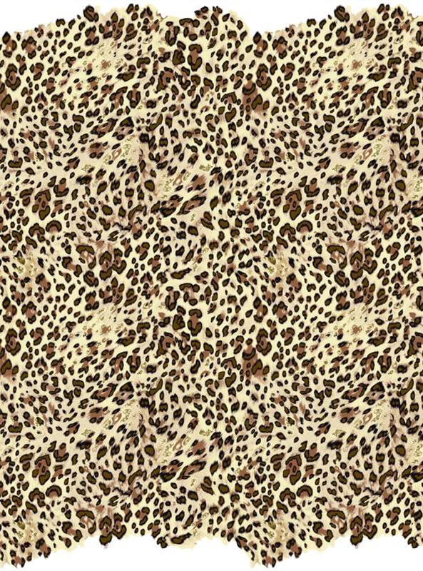 经典豹纹面料印花素材 时尚野性服装印花设计灵感