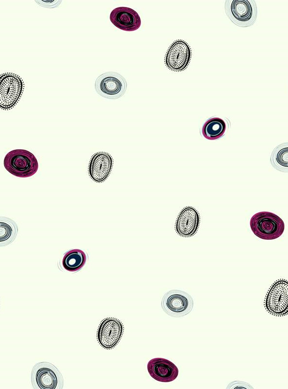 抽象圆点纹理面料印花素材 创意服装印花设计